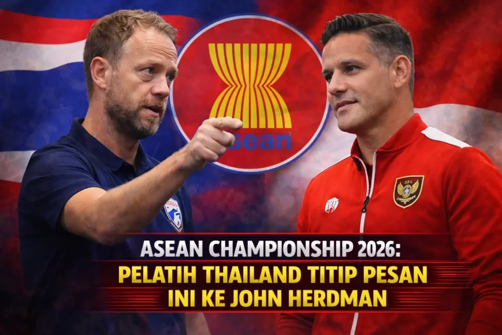 ASEAN Championship 2026 Pelatih Thailand Titip Pesan Ini ke John Herdman