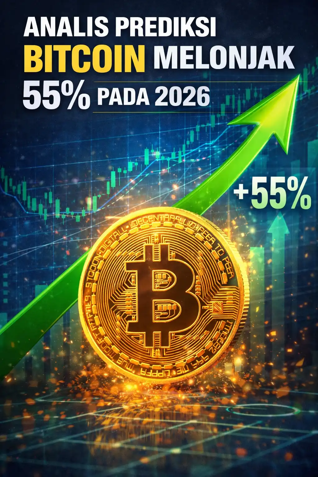 Read more about the article Analis Prediksi Bitcoin Melonjak 55% pada 2026