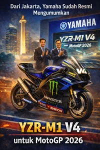Read more about the article Dari Jakarta, Yamaha Sudah Resmi Mengumumkan YZR-M1 V4 untuk MotoGP 2026
