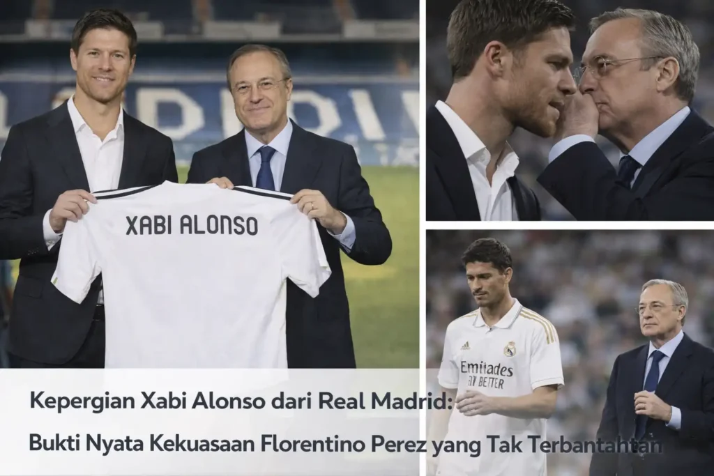 Kepergian Xabi Alonso dari Real Madrid Bukti Nyata Kekuasaan Florentino Perez yang Tak Terbantahkan