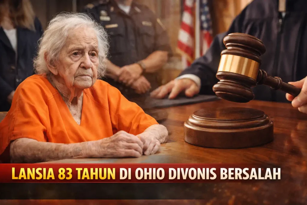 Lansia 83 Tahun di Ohio Divonis Bersalah