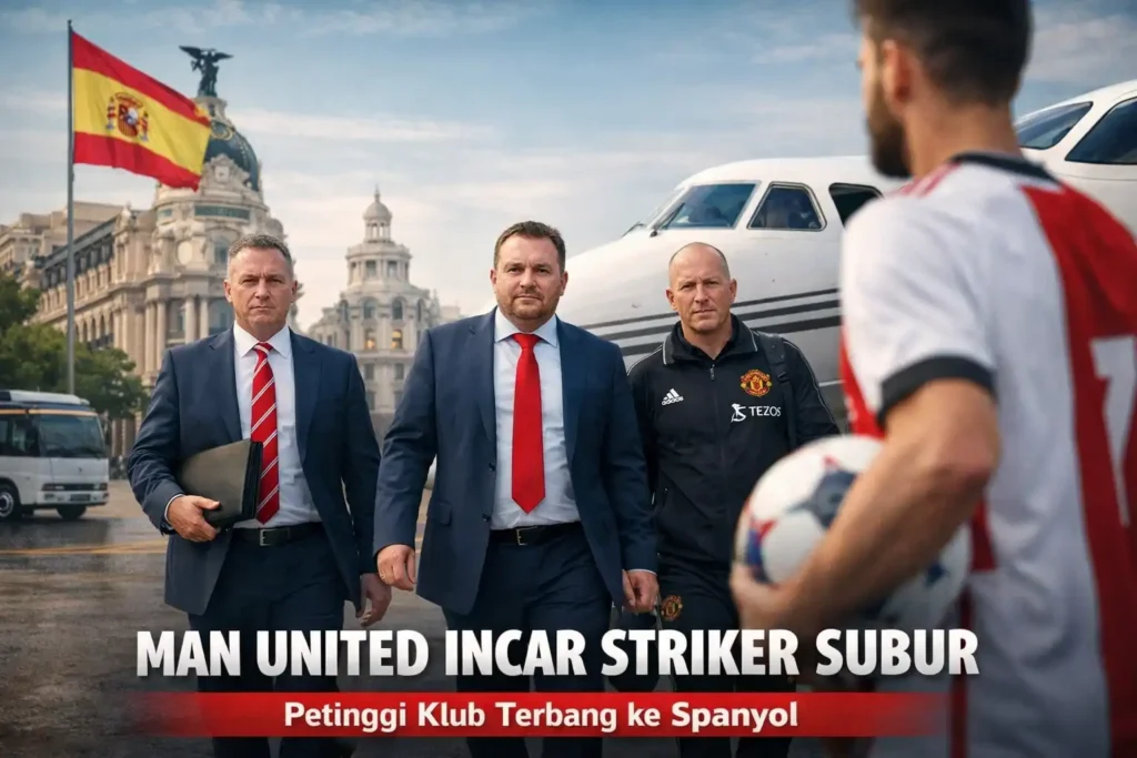 Manchester United Serius Rekrut Striker Pencetak 121 Gol, Petinggi Klub Terbang ke Spanyol