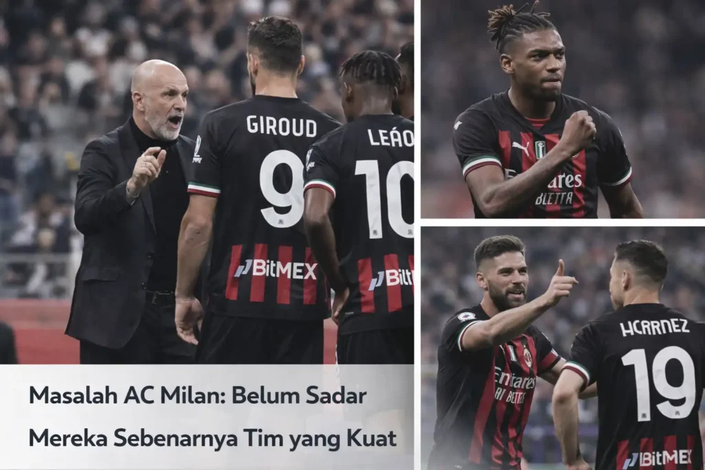 Masalah AC Milan Belum Sadar Mereka Sebenarnya Tim yang Kuat