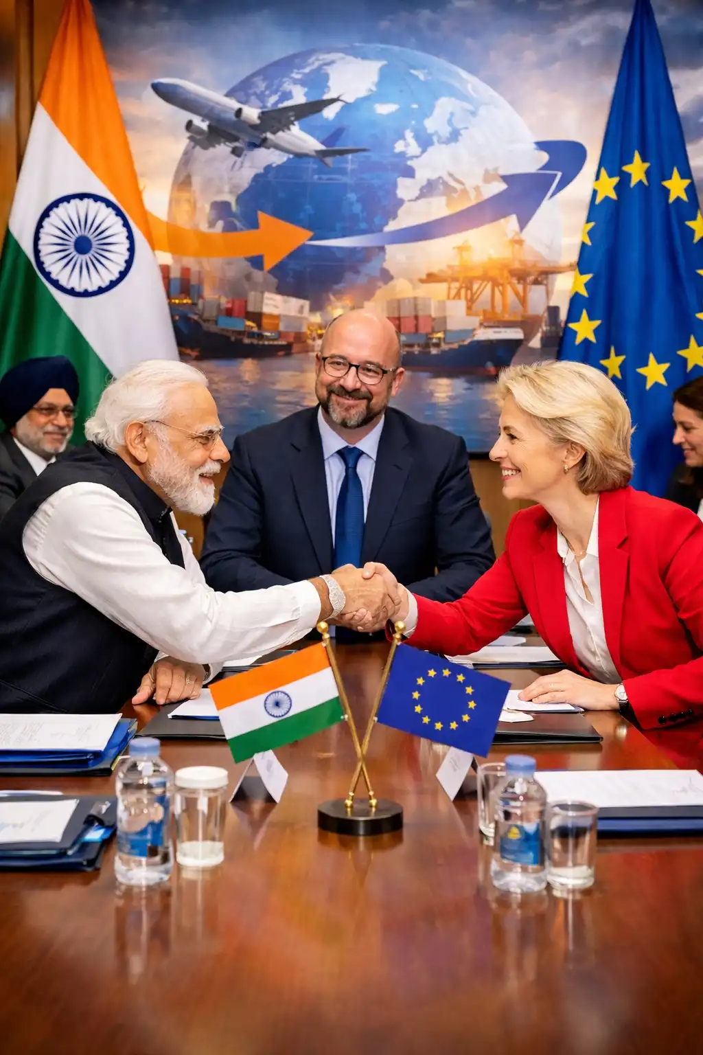 Read more about the article Tarif Trump Tak Pasti, India dan Uni Eropa Sudah Siap Raih Kesepakatan Dagang Terbesar