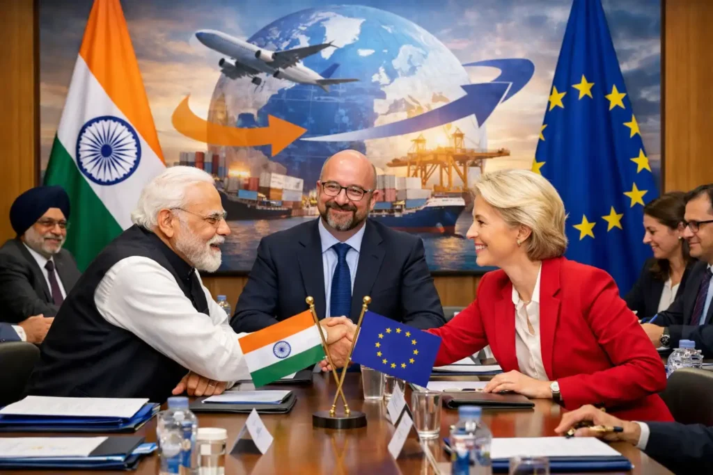 Tarif Trump Tak Pasti, India dan Uni Eropa Sudah Siap Raih Kesepakatan Dagang Terbesar
