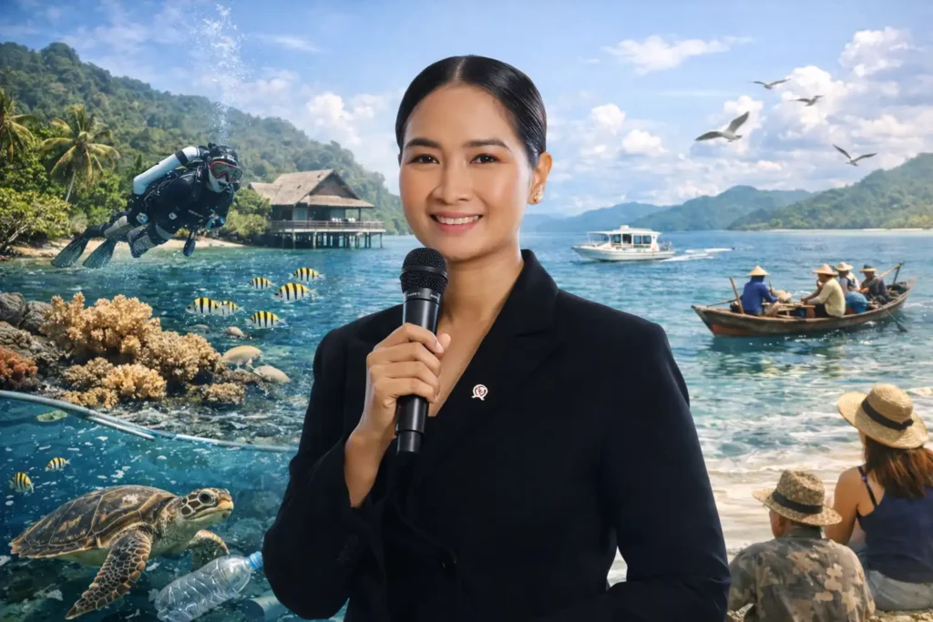 Wamenpar Tekankan Pentingnya Menjaga Ekosistem Laut demi Membangun Pariwisata Berkelanjutan