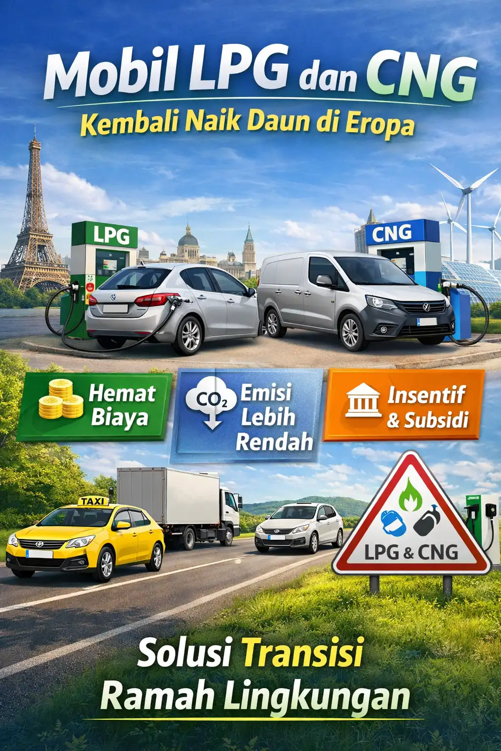 You are currently viewing Mobil LPG dan CNG Kembali Naik Daun di Daerah Eropa